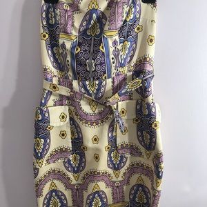 Tracy Reese Silk Purple Paisley Dress